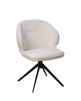 Stuhl 100937 MERRITH Creme Schwarz Masterbild small | Homepoet