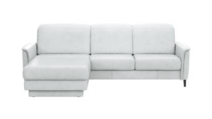Longchair links, 2,5-Sitzer, Kopfteil verstellbar (manuell)
