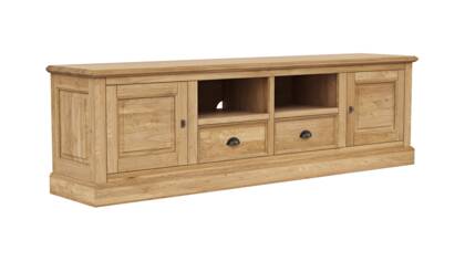 TV-Board Louisiana - Wildeiche teilmassiv, geölt la TV Board Louisiana masterbild 119451 small | Homepoet