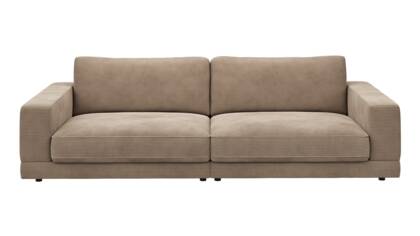 rf Megasofa Juni Lounge Cord Taupe masterbild 129372 small | Homepoet
