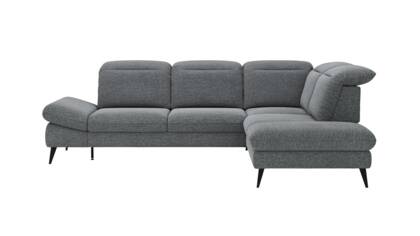 2,5-Sitzer, Ecke rechts, Kopfteil/Armlehne/Sitztiefe verstellbar (manuell)