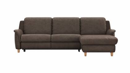 2-Sitzer, Longchair rechts, Kopfteil verstellbar (manuell)