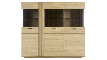 Highboard Estana - Eiche massiv, legno gs 25 Highboard estana eiche ge  lt ma 01 001 small | Homepoet