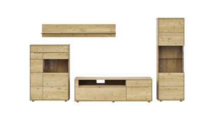 Wohnwand Amora - Wildeiche massiv bianco gc Wohnkombination Amora masterbild 108721 small | Homepoet